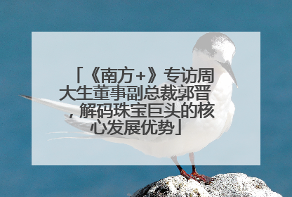 《南方+》专访周大生董事副总裁郭晋，解码珠宝巨头的核心发展优势