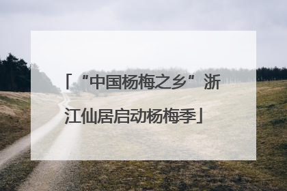 “中国杨梅之乡”浙江仙居启动杨梅季
