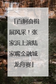 百舸奋楫展风采！张家浜上演陆家嘴金融城龙舟赛