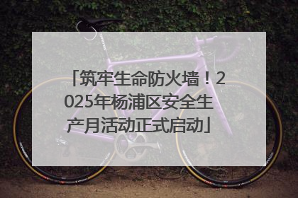 筑牢生命防火墙！2025年杨浦区安全生产月活动正式启动