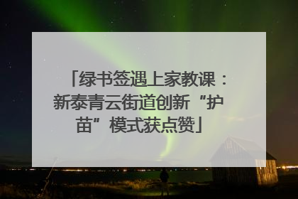 绿书签遇上家教课：新泰青云街道创新“护苗”模式获点赞