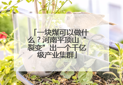 一块煤可以做什么？河南平顶山“裂变”出一个千亿级产业集群