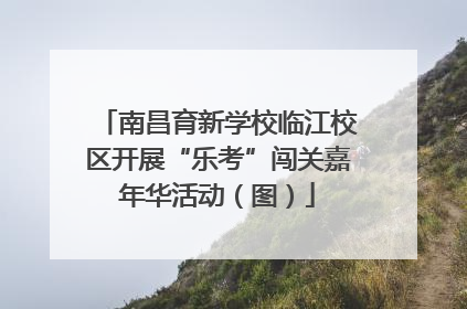 南昌育新学校临江校区开展“乐考”闯关嘉年华活动（图）