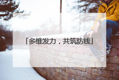 多维发力，共筑防线