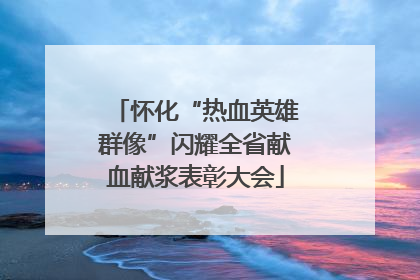 怀化“热血英雄群像”闪耀全省献血献浆表彰大会