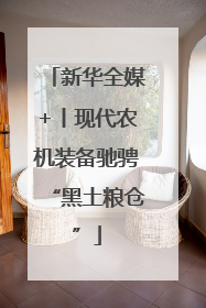 新华全媒+丨现代农机装备驰骋“黑土粮仓”