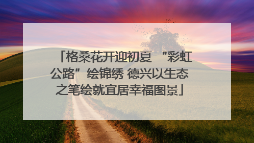 格桑花开迎初夏 “彩虹公路”绘锦绣 德兴以生态之笔绘就宜居幸福图景