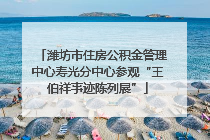 潍坊市住房公积金管理中心寿光分中心参观“王伯祥事迹陈列展”