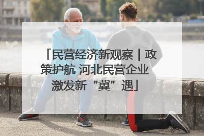 民营经济新观察｜政策护航 河北民营企业激发新“冀”遇