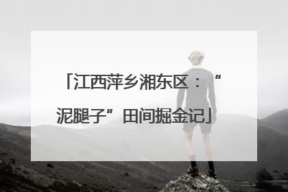江西萍乡湘东区：“泥腿子”田间掘金记