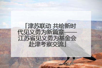 津苏联动 共绘新时代见义勇为新篇章——江苏省见义勇为基金会赴津考察交流