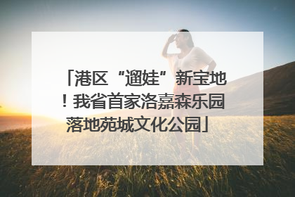 港区“遛娃”新宝地！我省首家洛嘉森乐园落地苑城文化公园