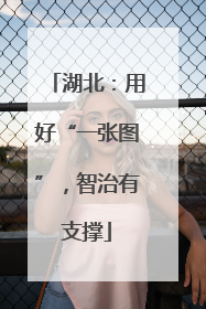 湖北：用好“一张图”，智治有支撑