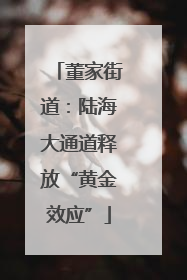 董家街道：陆海大通道释放“黄金效应”