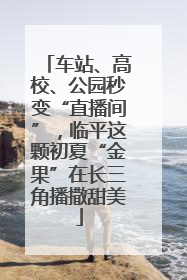 车站、高校、公园秒变“直播间”，临平这颗初夏“金果”在长三角播撒甜美