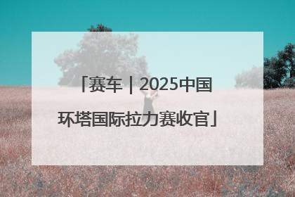 赛车｜2025中国环塔国际拉力赛收官