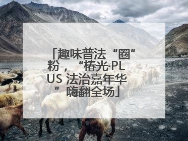 趣味普法“圈”粉，“椿光·PLUS 法治嘉年华”嗨翻全场