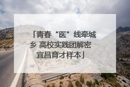青春“医”线牵城乡 高校实践团解密宜昌育才样本