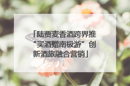 陆贾麦香酒跨界推“买酒赠南极游”创新酒旅融合营销