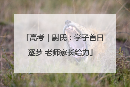 高考｜尉氏：学子首日逐梦 老师家长给力