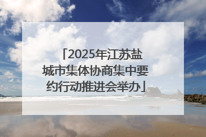 2025年江苏盐城市集体协商集中要约行动推进会举办