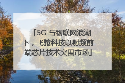 5G 与物联网浪潮下，飞骧科技以射频前端芯片技术突围市场