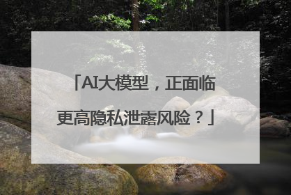 AI大模型，正面临更高隐私泄露风险？